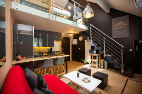 Les Barrats - Duplex - Central - Vue Mont-Blanc